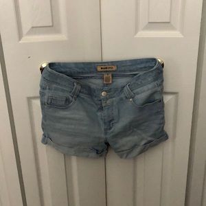 Blue shorts